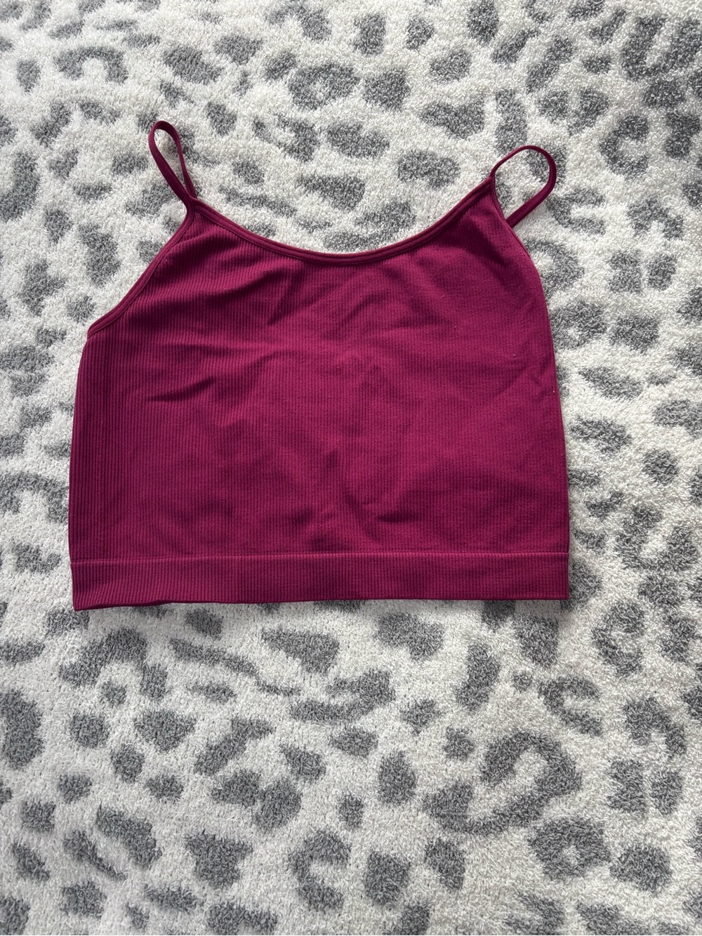 wild fable Ribbed Spaghetti Crop Tank🍓